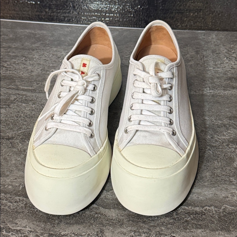 MARNI Pablo leather sneakers. Size 39 - Picture 2 of 11